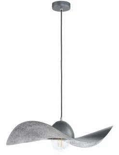 Sigma Pendelleuchte Silber Grau E27 Modern Esszimmer* Hängelampen|Moderne Lampen