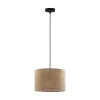 TK Lighting Pendelleuchte Stoffschirm Jute Ø 30 cm E27 Boho Style