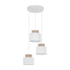 Sale TK Lighting Pendelleuchte verstellbar Stoff Jute H: max. 1,1 m 3x E27