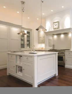 Elstead Pendelleuchte verstellbar max. 1,8 m Metall E27 in Nickel matt