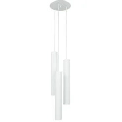 Discount Easylight Pendelleuchte Weiß 3-flmg Wohnzimmer Lampe EYE