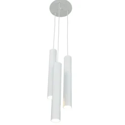 Discount Easylight Pendelleuchte Weiß 3-flmg Wohnzimmer Lampe EYE