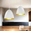 Easylight Pendelleuchte Weiß Gold verstellbar E27 2-flammig* Hängelampen|Esszimmer Lampen