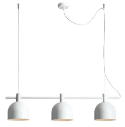 ALDEX Pendelleuchte Weiß Metall E27 Metall 83 cm 3-flammig* Hängelampen|Bürolampen