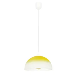 Clearance Lamkur Pendelleuchte Wohnzimmer Esstisch Gelb Glas rund