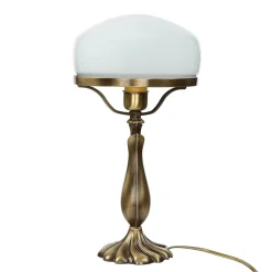 Outlet Giovanni Battista Pilzleuchte Messing massiv Jugendstil