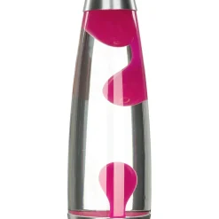 Easylight Pinke Lavalampe JENNY Flüssigkeit transparent 42cm