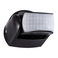 Outlet Strühm PIR Bewegungsmelder IP65 Schwarz einstellbare Leuchtdauer außen