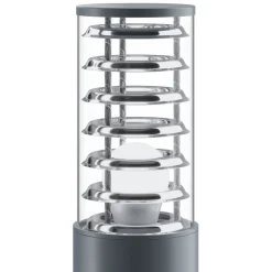 Maytoni Pollerleuchte Aluminium 79,6 cm IP54 Grau E27 rund* Wegeleuchten|Moderne Außenleuchten