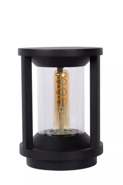 Pollerleuchte Aluminium Schwarz 22 cm klein IP65 Garten