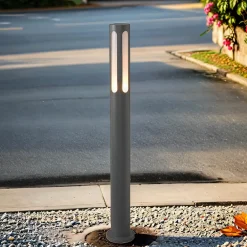 Nowodvorski Pollerleuchte IP42 E27 100 cm hoch in Schwarz* Moderne Außenleuchten|Wegeleuchten