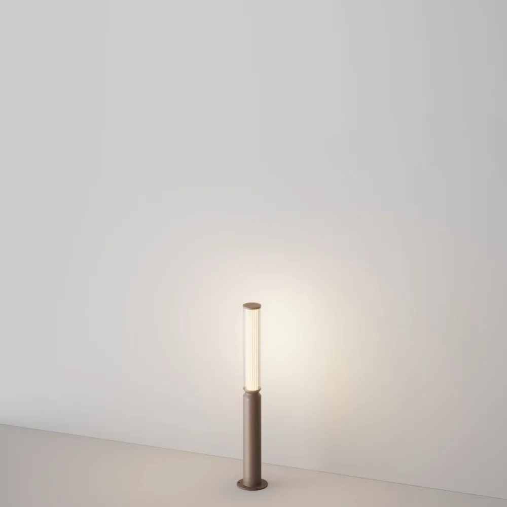 Maytoni Pollerleuchte LED Aluminium Glas 78,5 cm IP65 rund* Moderne Außenleuchten|Wegeleuchten