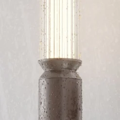 Maytoni Pollerleuchte LED Aluminium Glas 78,5 cm IP65 rund* Moderne Außenleuchten|Wegeleuchten