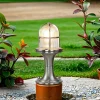 Online Lido Premium Außenlampe Messing Glas IP54 Garten Weg