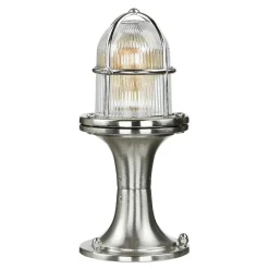 Online Lido Premium Außenlampe Messing Glas IP54 Garten Weg