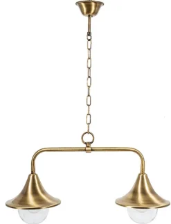 Hot Lido Premium Außenleuchte Terrasse Balkon Messing VOLOS