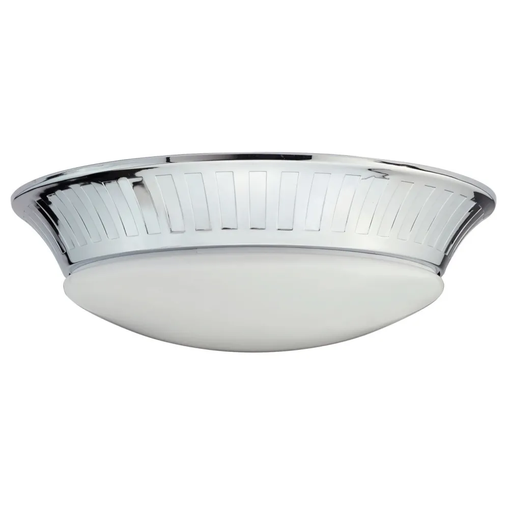 Elstead Premium Badezimmerleuchte LED rund IP44 Glas Decke* Deckenleuchten|Badezimmer Lampe