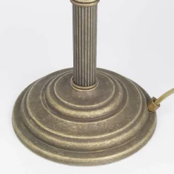 Giovanni Battista Premium Bankerlampe aus Messing in Antik Bronze Tischleuchte* Glaslampen|Metall Lampen