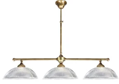 Giovanni Battista Premium Billardleuchte Echt-Messing hell bronziert* Deckenleuchten|Flurlampen