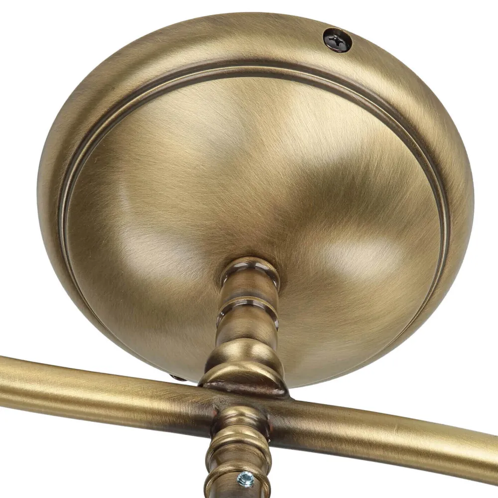 Giovanni Battista Premium Deckenleuchte Bronze Antik 3-flmg* Deckenleuchten|Spots