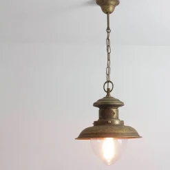 Giovanni Battista Premium Hängeleuchte Außen aus Messing in Bronze* Außenleuchten Antik|Lampen Aus Aller Welt