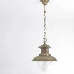 Giovanni Battista Premium Hängeleuchte Außen aus Messing in Bronze* Außenleuchten Antik|Lampen Aus Aller Welt