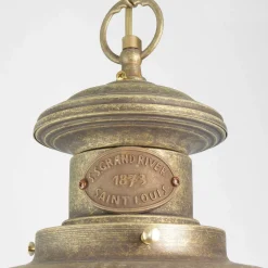 Giovanni Battista Premium Hängeleuchte Außen aus Messing in Bronze* Außenleuchten Antik|Lampen Aus Aller Welt