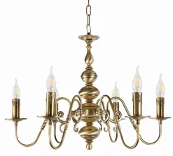 Giovanni Battista Premium Hängeleuchte Ø72cm 6-Flmg* Jugendstil Lampen|Lampen Aus Aller Welt