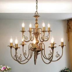 Online Giovanni Battista Premium Hängeleuchte Ø84cm 12-Flmg