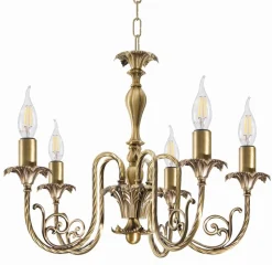 Best Giovanni Battista Premium Hängeleuchte Ø47cm 5-Flmg