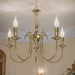 Online Giovanni Battista Premium Hängeleuchte Ø60cm 5-Flmg