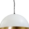 Sale Masterlight Premium Hängeleuchte Weiß Gold groß Ø60cm LARINO