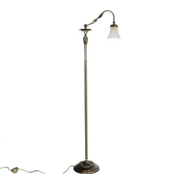 Giovanni Battista Premium Standleuchte Messing Bronziert* Lampen Aus Aller Welt|Messinglampen