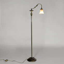 Giovanni Battista Premium Standleuchte Messing Bronziert* Lampen Aus Aller Welt|Messinglampen