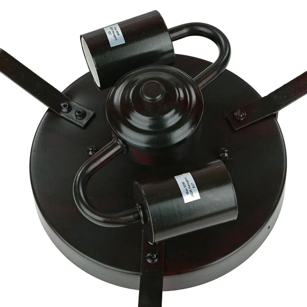 Elstead Premium Tiffany Lampe FARFALLA Buntglas rund Ø42cm* Wohnzimmerlampen|Glaslampen