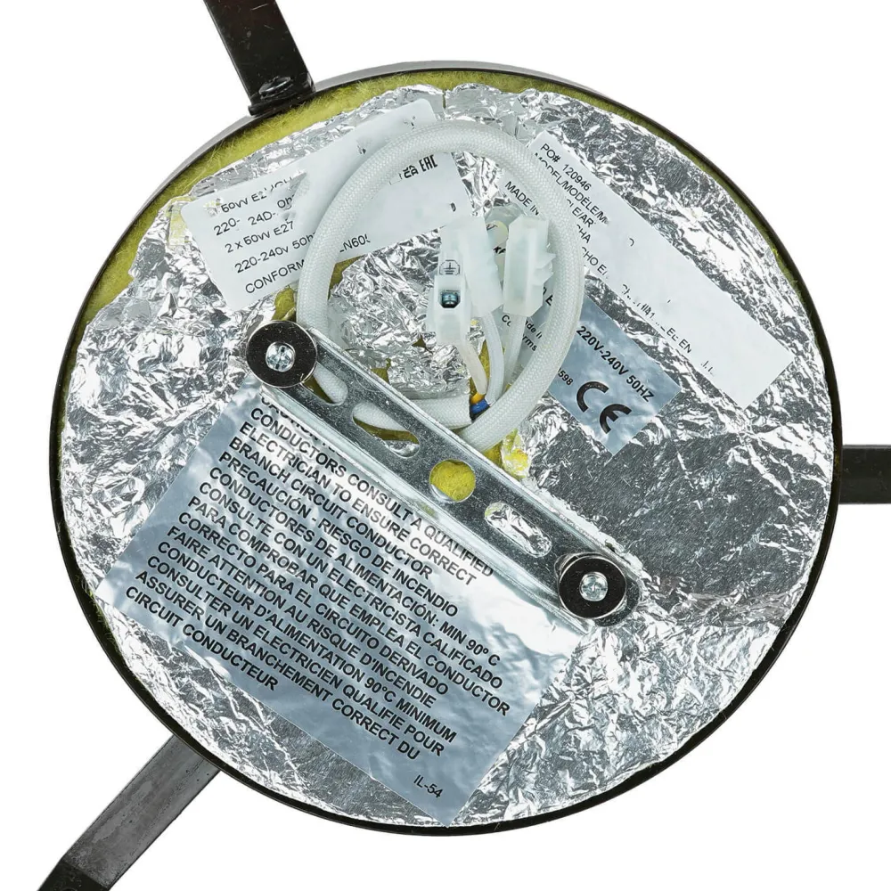 Elstead Premium Tiffany Lampe FARFALLA Buntglas rund Ø42cm* Wohnzimmerlampen|Glaslampen