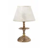 Giovanni Battista Premium Tischleuchte Messing Antik* Messinglampen|Stofflampen