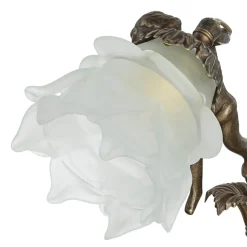 Hot Giovanni Battista Premium Tischleuchte Putte in Bronze