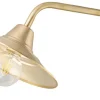 Lido Premium Wandlampe Messing E27 Ø31cm Treppe Flur* Wandleuchten|Küchenlampen