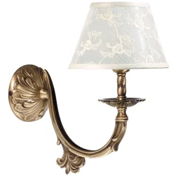 Giovanni Battista Premium Wandleuchte Bronze* Wandleuchten|Jugendstil Lampen