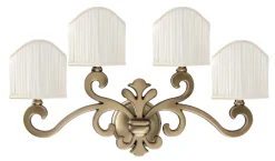 Clearance Giovanni Battista Premium Wandleuchte Bronze Hell 4-Flmg