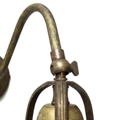 Best Giovanni Battista Premium Wandleuchte Country Messing in Bronze Antik