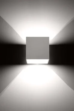 New Sollux Quadratische Bauhaus Wandleuchte