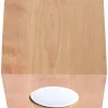 Sollux Quadratische Deckenleuchte Holz B:10cm klein GU10 Flur* Holzlampen|Moderne Lampen