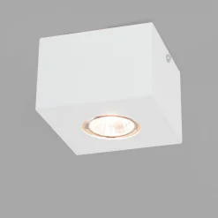 Sigma Quadratischer Aufbausport Net Weiß GU10* Spots|Küchenlampen