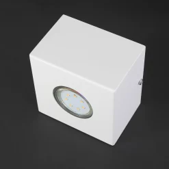 Sigma Quadratischer Aufbausport Net Weiß GU10* Spots|Küchenlampen