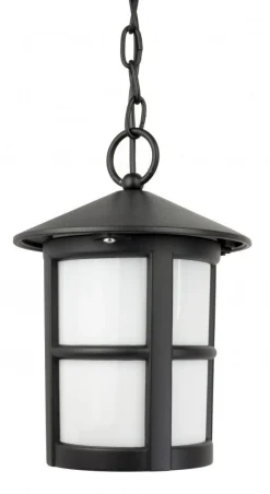 SU-MA Regenfeste Hängeleuchte Rustikal außen Schwarz* Außenleuchten Antik|Gartenlaternen