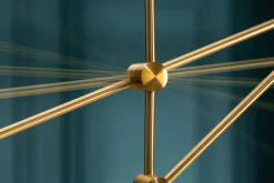 Invicta Interior Retro Deckenleuchte verstellbar Metall E27 in Gold* Deckenleuchten|Bürolampen