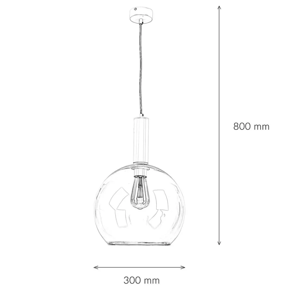 Jupiter Retro Hängelampe in Bernstein LYSITOS Esstisch E27* Hängelampen|Esszimmer Lampen