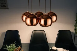 Invicta Interior Retro Hängelampe MIRRI Roségold 5-flammig Esstisch* Hängelampen|Esszimmer Lampen